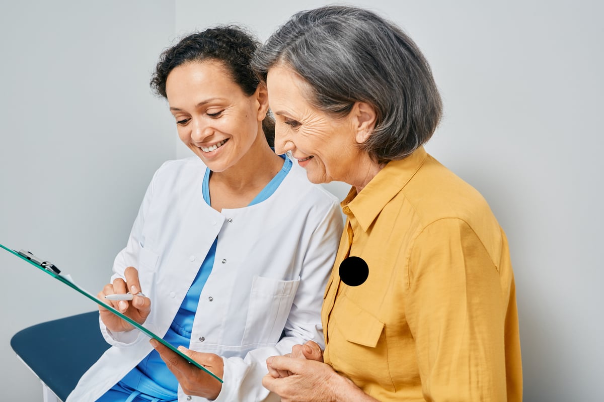 General practitioner consultation for senior patient
